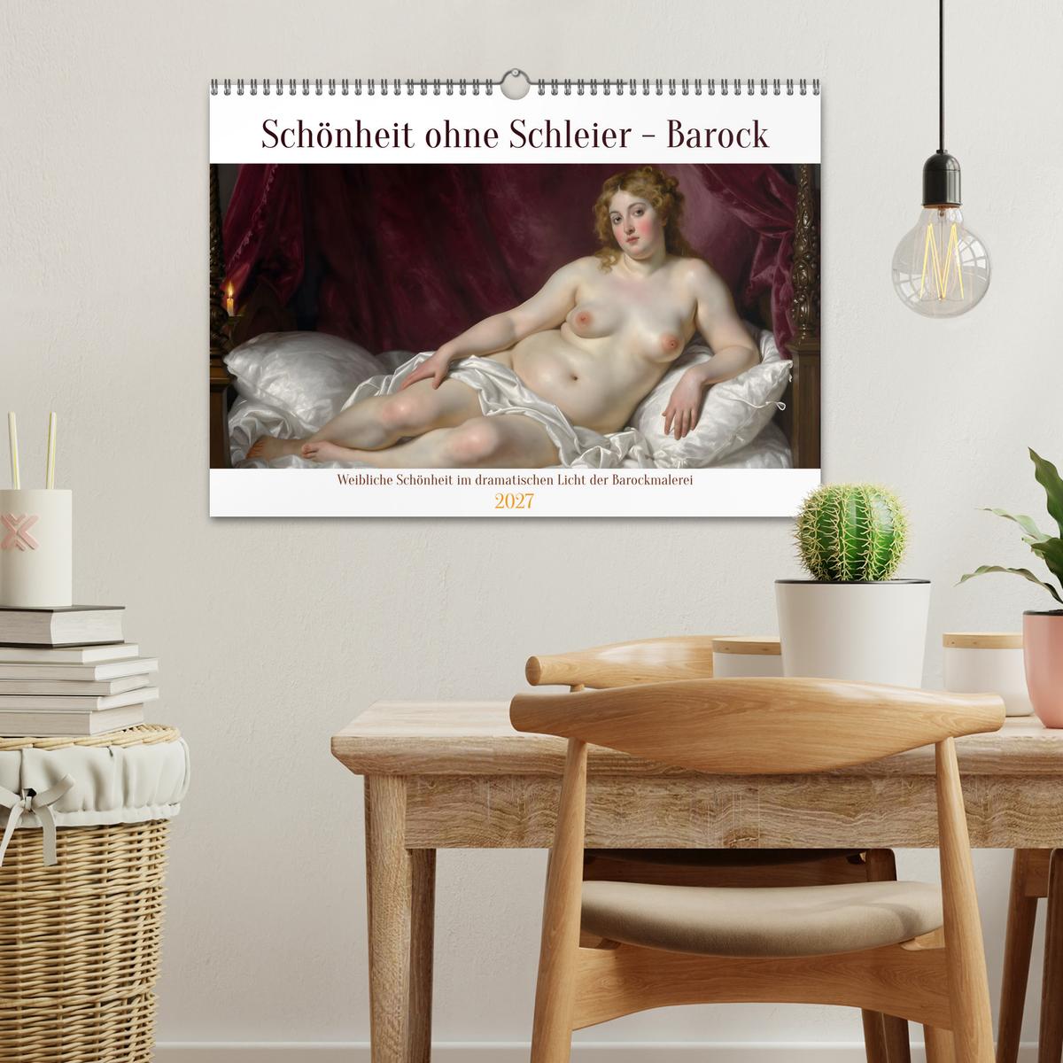 Schönheit ohne Schleier – Barock - Wand